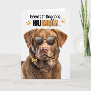 Chesapeake Bay Dog Beste HuMOM Ooit Moederdag Feestdagen Kaart