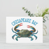 Chesapeake Bay Kaart (Staand voorkant)