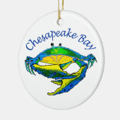 Chesapeake Bay Keramisch Ornament (Links)