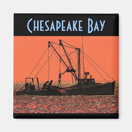 Chesapeake Bay Magnet - Gepersonaliseerd Magneet (Voorkant)