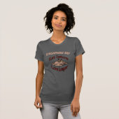 Chesapeake Bay, Oyster, edit text T-Shirt (Voorkant volledig)