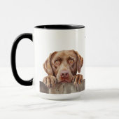 Chesapeake Bay Retriever Chien Mug (Gauche)