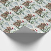 Chesapeake Bay Retriever Christmas Cadeaupapier (Hoek)