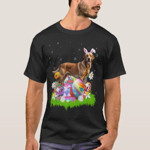 Chesapeake Bay Retriever Hond Paasei Konijn Oor T-shirt