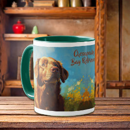 Chesapeake Bay Retriever Hond Portret Mok