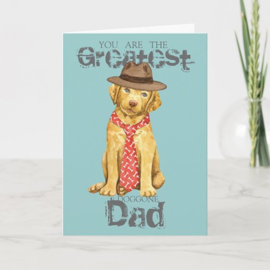 Chesapeake Bay Retriever Kaart (Voorkant)