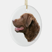 Chesapeake Bay Retriever Keramisch Ornament (Rechts)