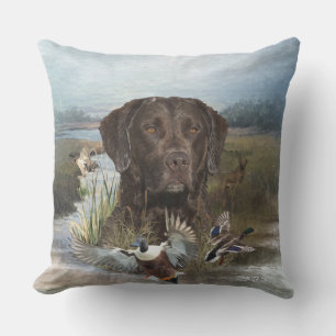 Chesapeake Bay Retriever, Kunst Buitenkussen
