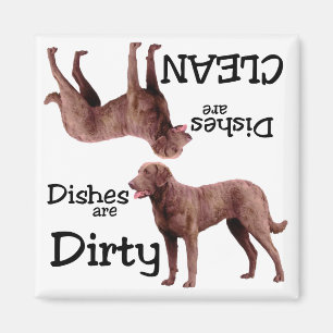 Chesapeake Bay Retriever Lovers Dishwasher Magnet Magneet