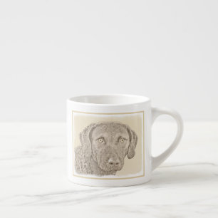 Chesapeake Bay Retriever originele hondkunst schil Espresso Kop