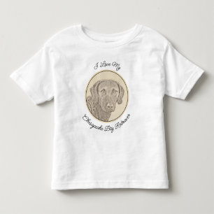 Chesapeake Bay Retriever originele hondkunst schil Kinder Shirts