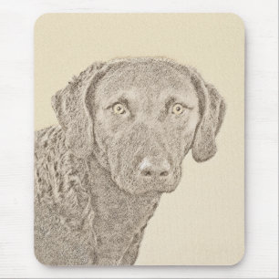 Chesapeake Bay Retriever originele hondkunst schil Muismat