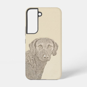 Chesapeake Bay Retriever originele hondkunst schil Samsung Galaxy Hoesje