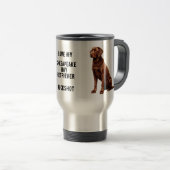 Chesapeake Bay Retriever Reisbeker (Voorkant rechts)