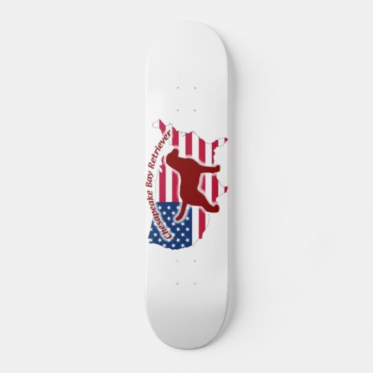 Chesapeake Bay Retriever Skateboard (Voorkant)