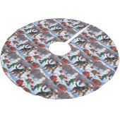 Chesapeake Bay Retriever Sneeuw met Kerstmis Pet Kerstboom Rok (Gekanteld)