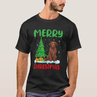 Chesapeake Bay Retriever Tree Xmas Sweat Ugly Ch
