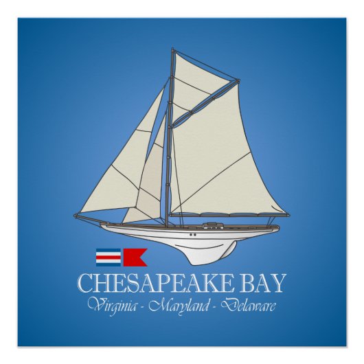 Chesapeake Bay (SB) Perfect Poster (Voorkant)