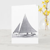 Chesapeake Bay Skipjack Kaart (Gele Bloem)