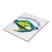 Chesapeake Bay Tegeltje (Zijkant)