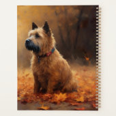 Chesapeake Bay Terrier in de herfst verlof Planner (Achterkant)