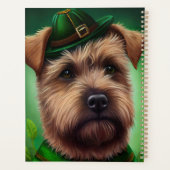 Chesapeake Bay Terrier in St. Patrick's Day Dress Planner (Achterkant)