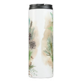 Chesapeake Bay Terrier Kerstkrans feestelijk Thermosbeker (Achterkant)