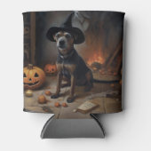 Chesapeake Bay Terrier pompoenen Halloween eng Blikjeskoeler (Voorkant)