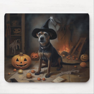 Chesapeake Bay Terrier pompoenen Halloween eng Muismat
