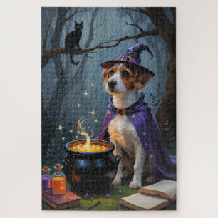 Chesapeake Bay Terrier Whimsical Halloween Legpuzzel