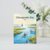 Chesapeake Bay VS Briefkaart (Staand voorkant)