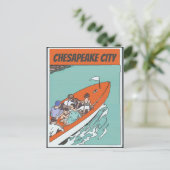 Chesapeake City, Bateau Ride, Carte Postale De Sty (Debout devant)
