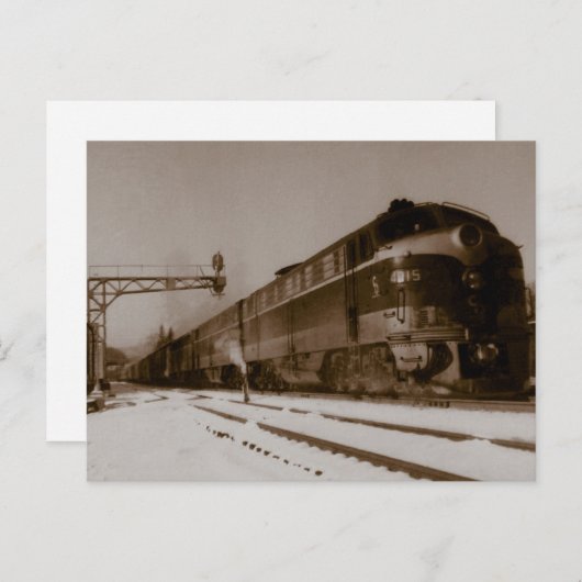 Chesapeake en Ohio Engine 4815 Briefkaart (Voorkant / Achterkant)