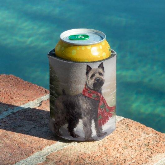 Chesapeake Hond in Sneeuw Kerstmis Blikjeskoeler (Insitu Zwembad)