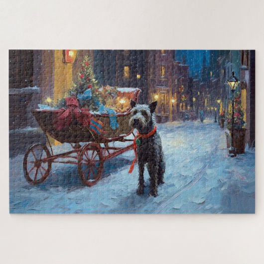 Chesapeake Kerst Feestelijke Periode Legpuzzel (Horizontaal)
