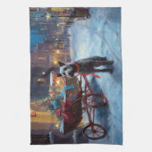 Chesapeake Kerstfeest Seizoen Theedoek (Verticaal)