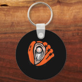 Chesapeake-oester-catchers-honkbal Sleutelhanger (Voorkant)