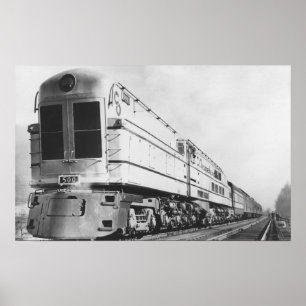 Chesapeake & Ohio Railroad "500" Locomotief Poster