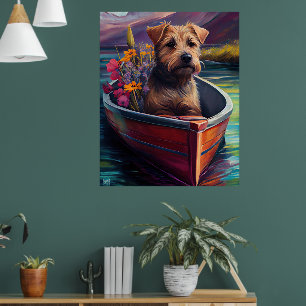 Chesapeake op een peddel: Een Schilderachtig avont Poster