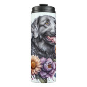 Chesapeake's Sunny Floral Smile Thermosbeker (Voorkant)