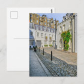 Chesham Mews, Belgravia, Briefkaart van Londen (Voorkant / Achterkant)