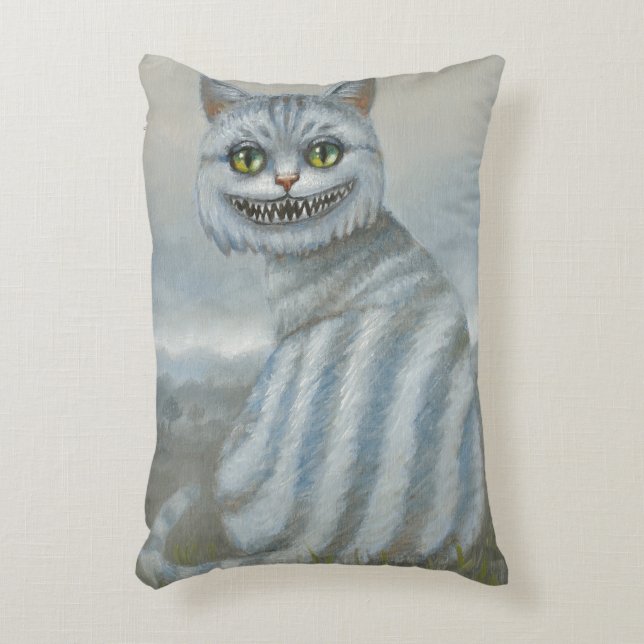 Cheshire Cat Accent Kussen (Voorkant(Verticaal))