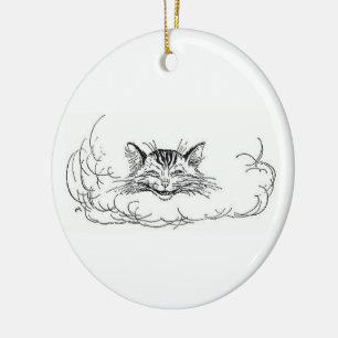 Cheshire Cat (Alice in Wonderland) Keramisch Ornament