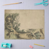  Cheshire Cat Alice in Wonderland Ontkoppeling Tissuepapier (Craft)