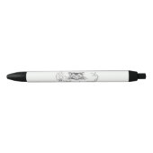 Cheshire Cat (Alice in Wonderland) Zwarte Inkt Pen (Voorkant)