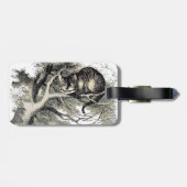 Cheshire Cat Alice Wonderland Bagagelabel (Achterkant horizontaal)