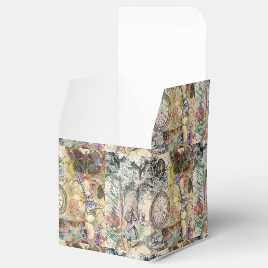 Cheshire Cat Alice Wonderland Bedankdoosjes (Geopend)