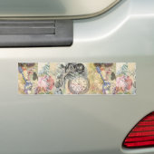 Cheshire Cat Alice Wonderland Bumpersticker (Op auto)