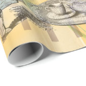 Cheshire Cat Alice Wonderland Cadeaupapier (Rol Hoek)