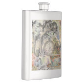 Cheshire Cat Alice Wonderland Heupfles (Rechts)